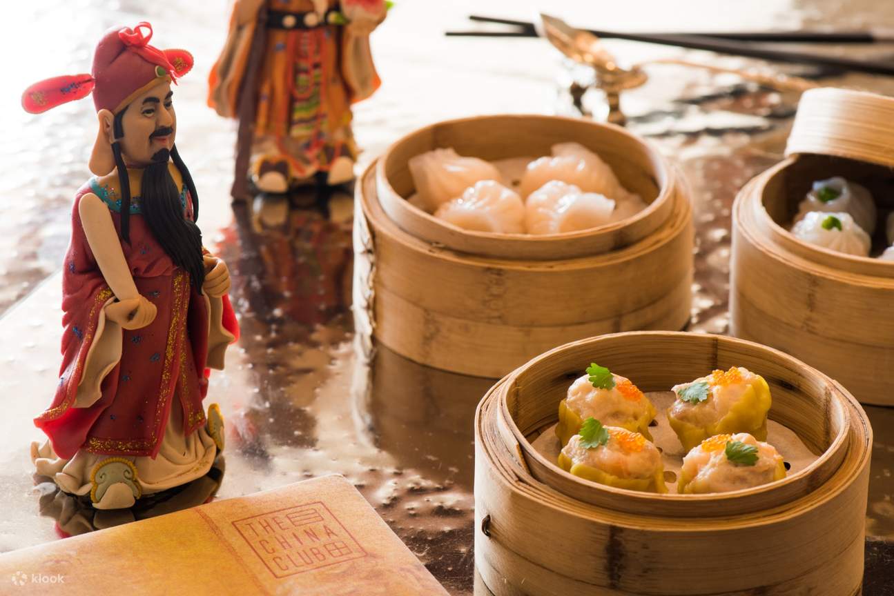 杜拜麗笙飯店china club蝦餃燒賣